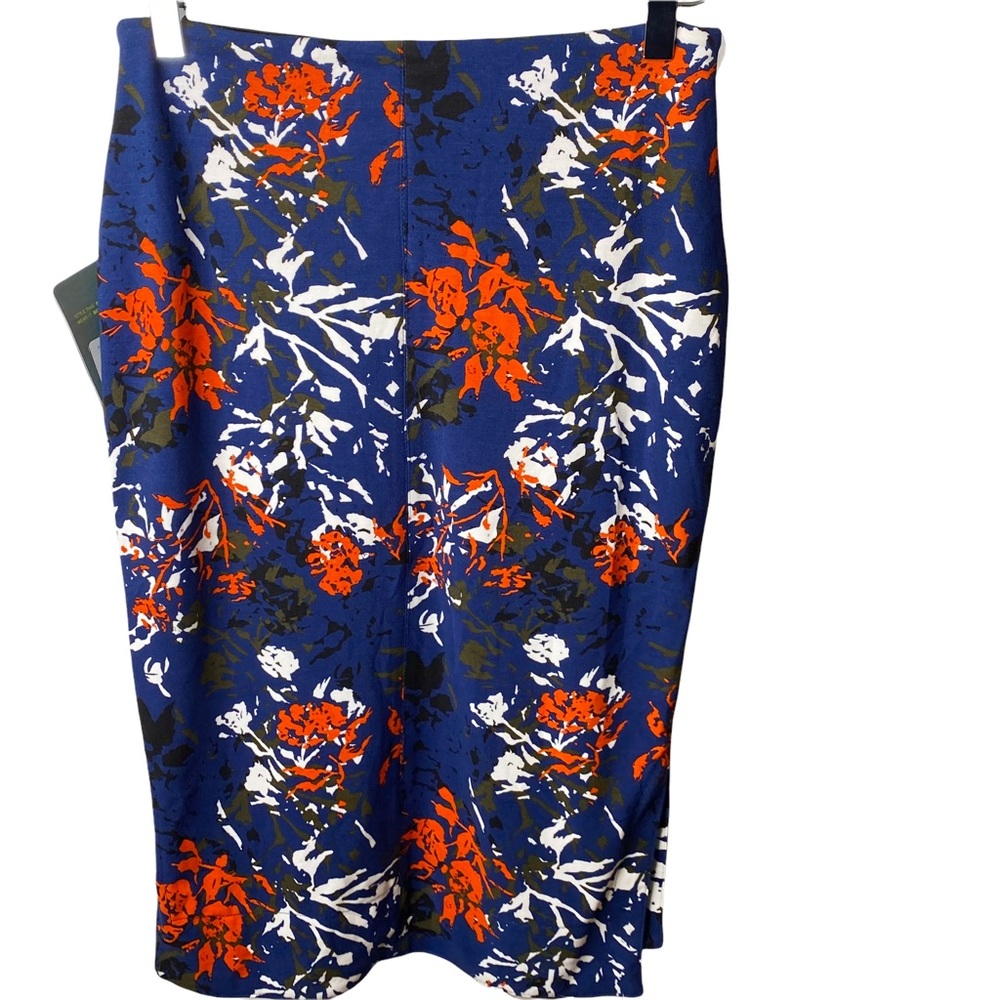 NWT Lysse Fit Palm Floral Multi High Waisted Pencil Skirt Medium - Picture 3 of 8
